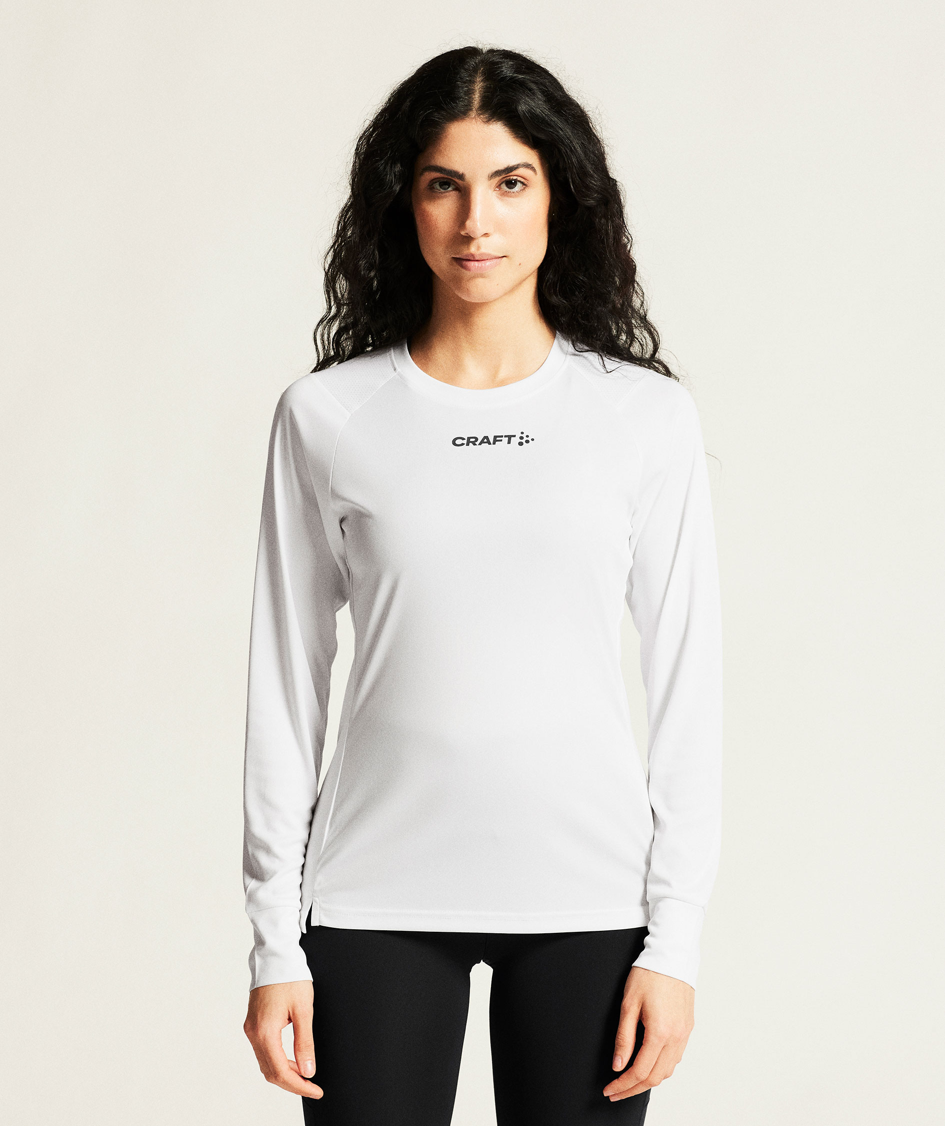 Craft Rush 2.0 women's long-sleeved T-shirt, White, large image number 6