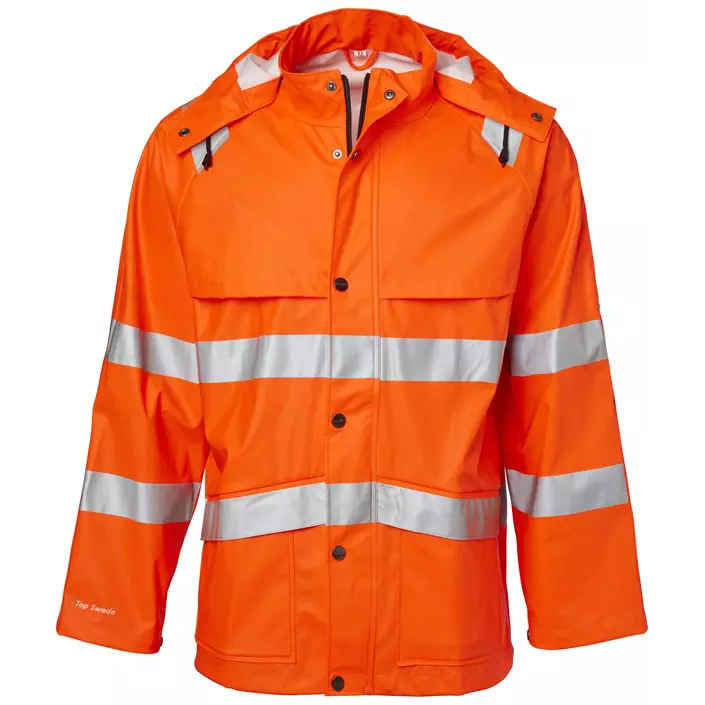 Top Swede rain jacket 9394, Hi-vis Orange, large image number 0