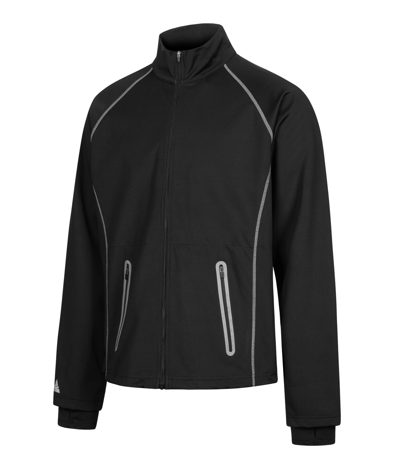 IK softshell running jacket, Black, large image number 0