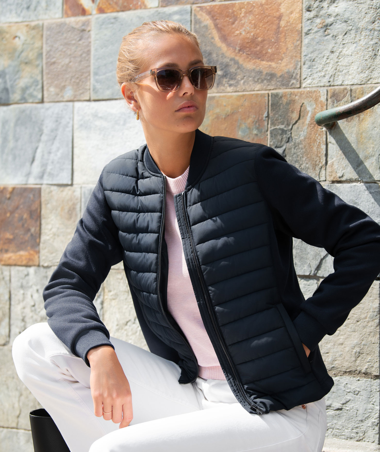 Nimbus Crescent women's hybrid jacket, Navy, large image number 4