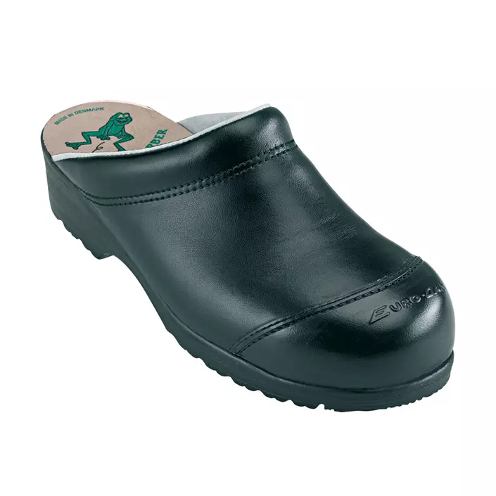Euro-Dan Flex Clogs ohne Fersenkappe SB, Schwarz, large image number 0
