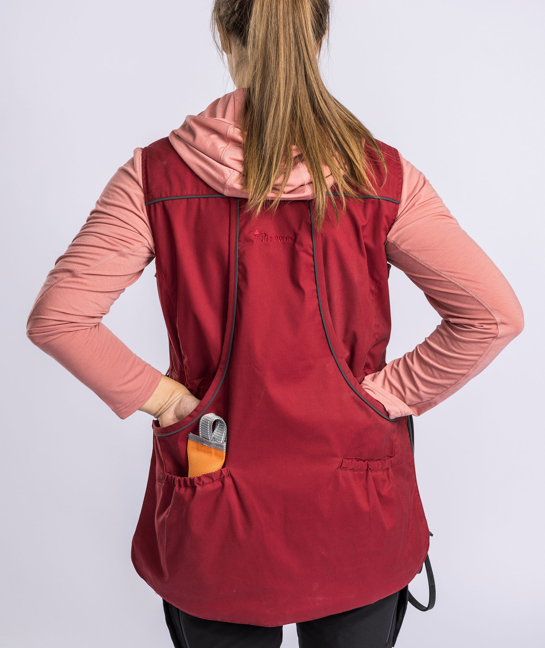 Pinewood Dog Sports Trainer damevest, Dark Tomato/Dark Red, large image number 10