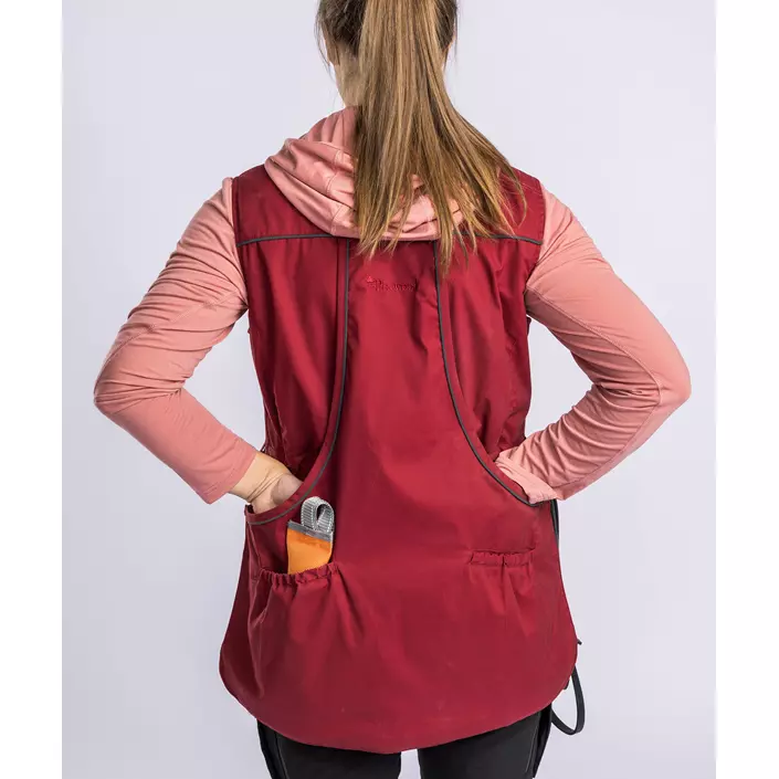 Pinewood Dog Sports Trainer damevest, Dark Tomato/Dark Red, large image number 10