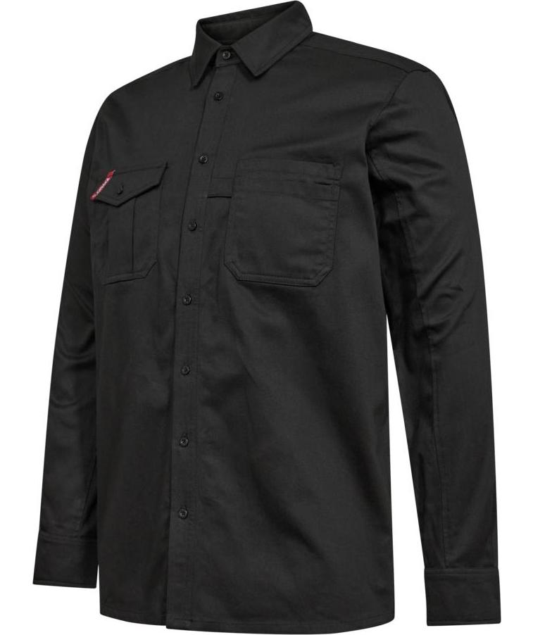Engel Extend work shirt, Black, large image number 2