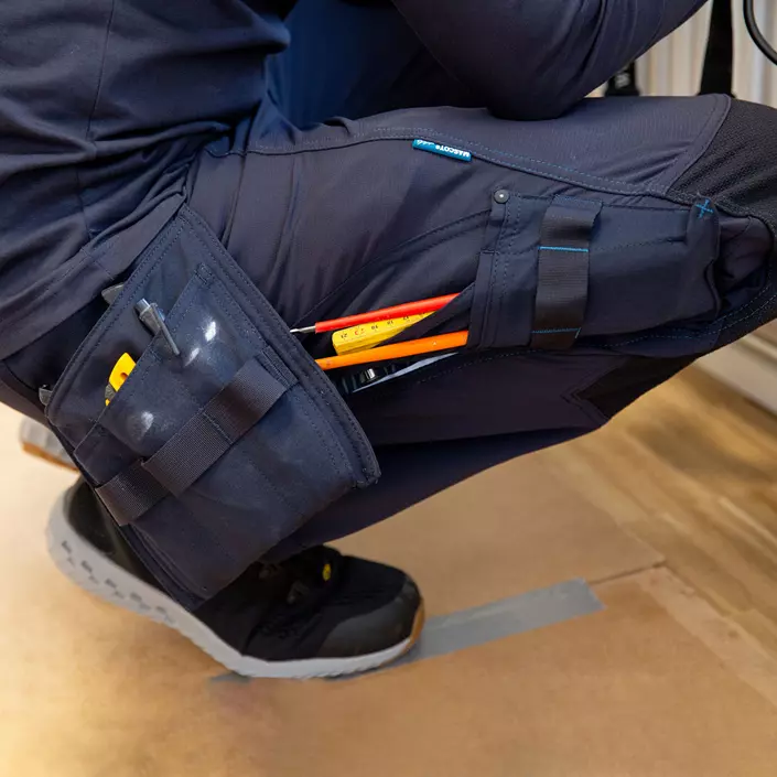 Mascot Advanced håndværkerbukser Full stretch, Mørk Marine, large image number 5