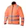 Viking Rubber Evosafe zip in jakke, Hi-Vis Oransje/Svart, Hi-Vis Oransje/Svart, swatch