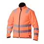 Viking Rubber Evosafe zip in jakke, Hi-Vis Oransje/Svart