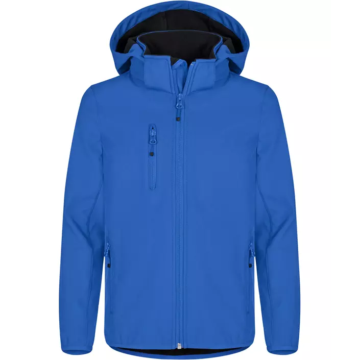 Clique Classic softshell jacket for kids, Royal Blue, large image number 0