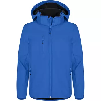 Clique Classic softshell jacket for kids, Royal Blue
