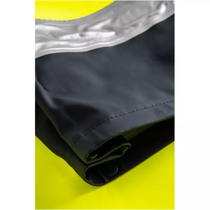 Lyngsøe Multinorm regnbukser, Hi-vis Gul/Marine, large image number 2