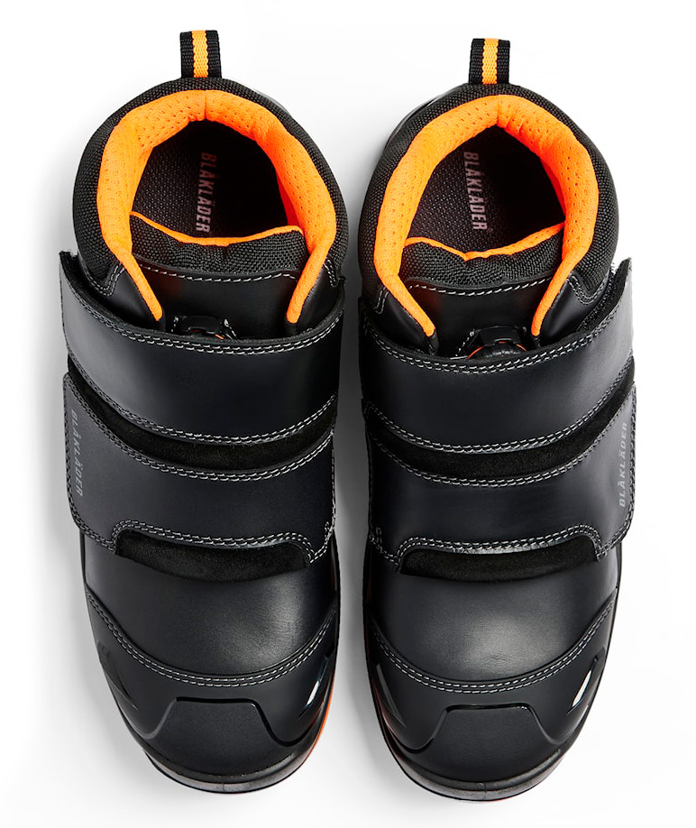 Bl&aring;kl&auml;der&nbsp;Asfalt sikkerhedsst&oslash;vletter S2P, Sort, large image number 2