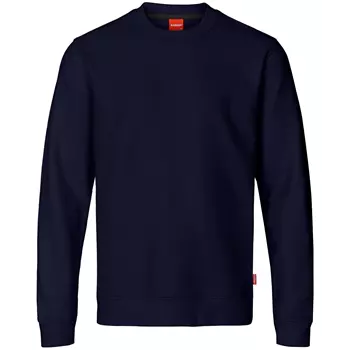 Kansas Apparel fleece sweatshirt, Dark Marine Blue