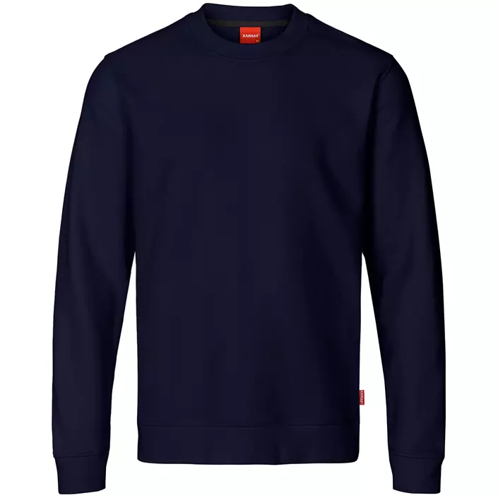 Kansas Apparel sweatshirt, Mörk Marinblå, large image number 0