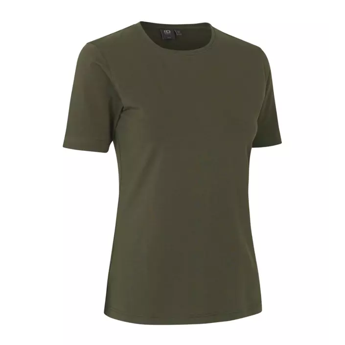 ID Damen T-Shirt stretch, Olive, large image number 1