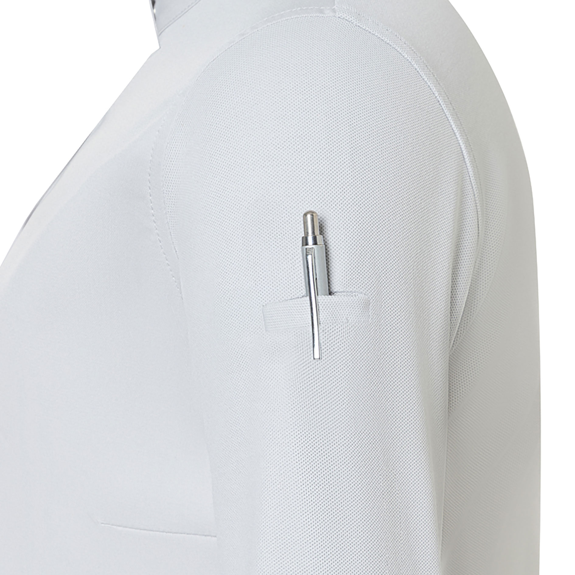 Karlowsky DIAMOND CUT&reg; Avantgarde women's chefs jacket, Silver Grey, large image number 6