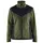 Blåkläder women's knitted jacket with softshell, Autumn green/Black, Autumn green/Black, swatch