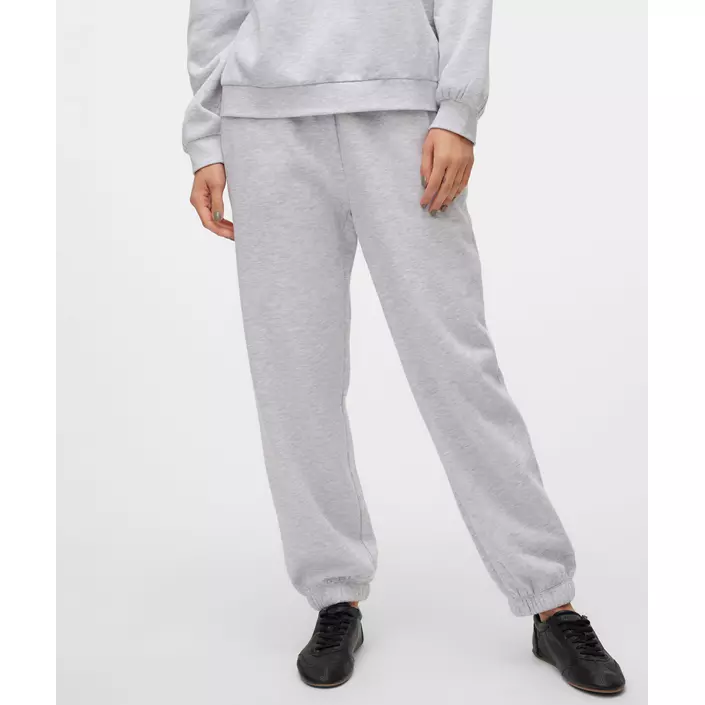 Vero Moda VMSONJA joggingbyxor dam, Light Grey Melange, large image number 4