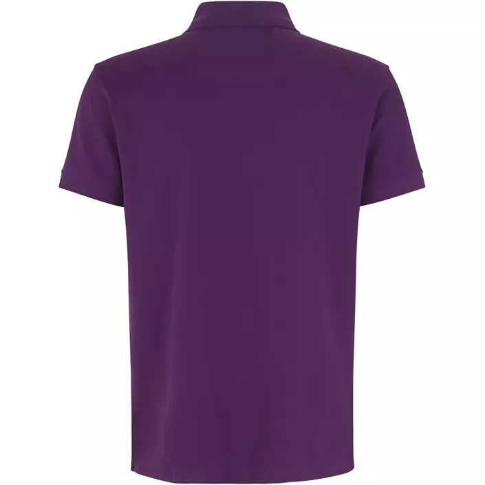 ID Stretch polo T-skjorte, Lilla, large image number 1