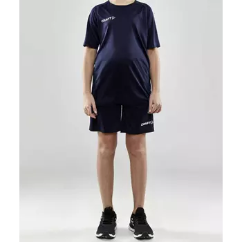 Craft Evolve shorts med lynlåslommer til børn, Navy