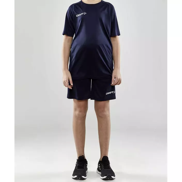Craft Evolve Zip Pocket shorts for kids, Navy, large image number 1