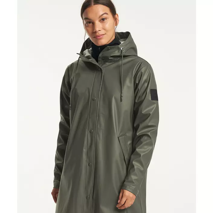 Tenson Apelviken Damen Regenjacke, Olivgrün, large image number 7