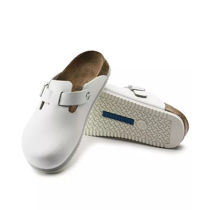 Birkenstock Boston Supergrip Narrow Fit sandals, White, large image number 2