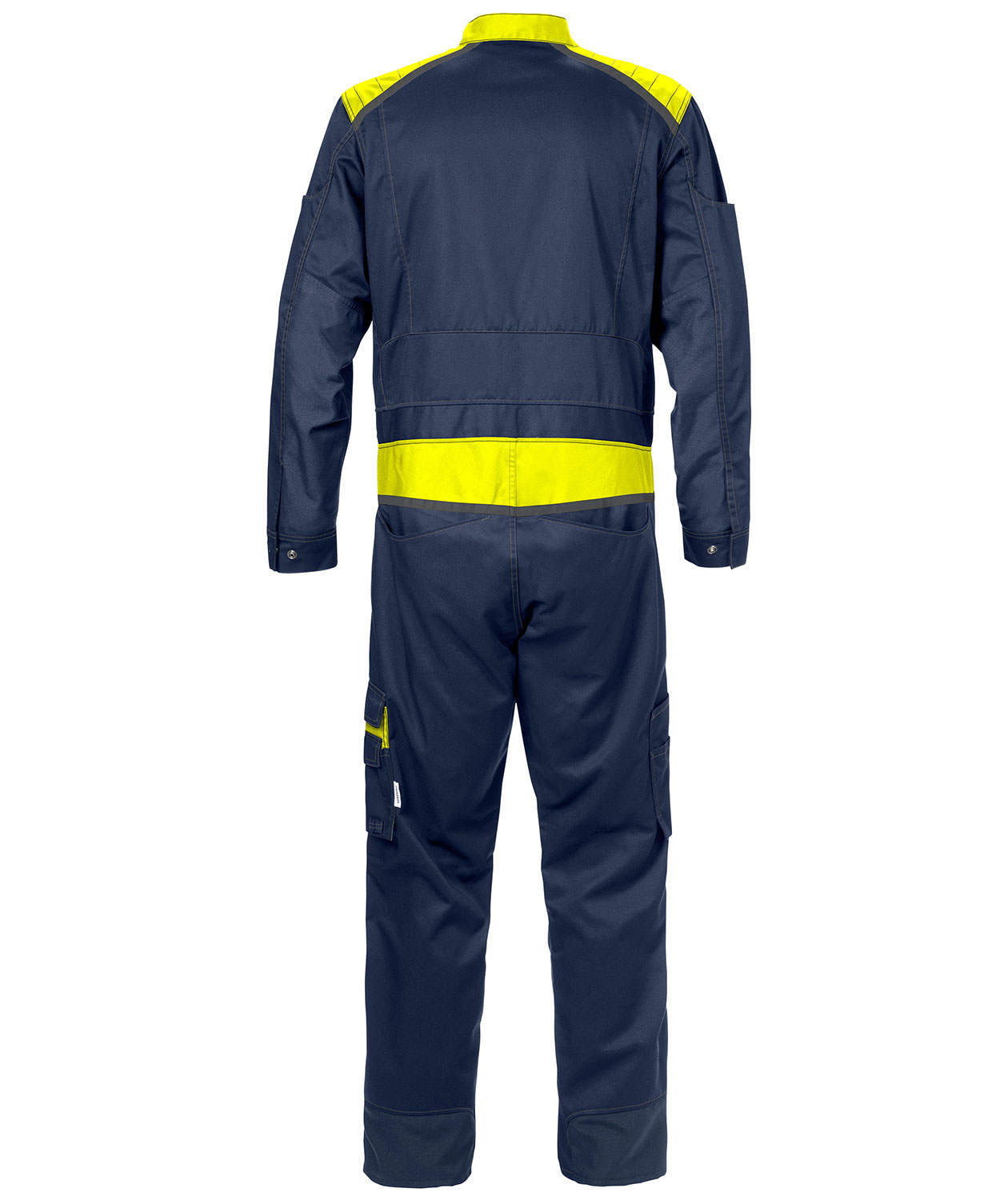 Fristads kedeldragt 8555, Marine/Hi-Vis gul, large image number 1