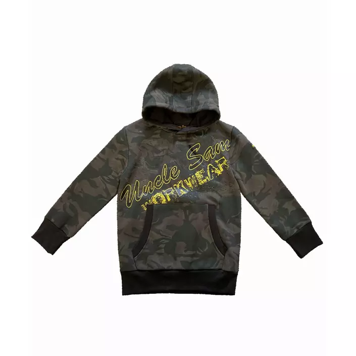 Uncle Sam hoodie for kids, Camouflage, large image number 0