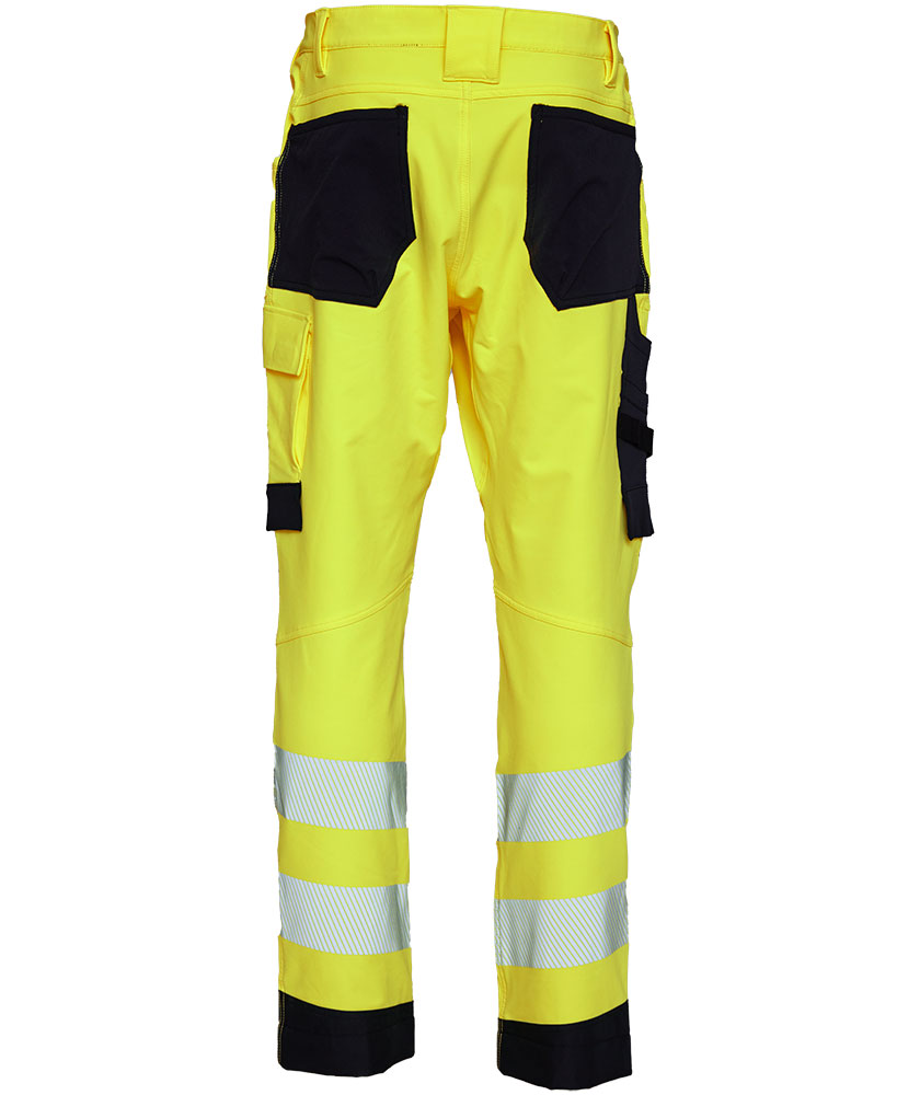 ELKA Visible Xtreme work trousers, Hi-vis Yellow/Black, large image number 1