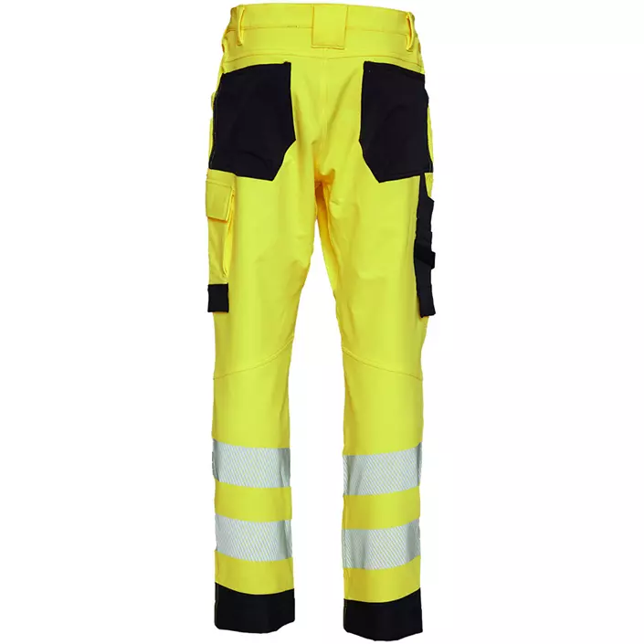 Elka Visible Xtreme work trousers, Hi-vis Yellow/Black, large image number 1
