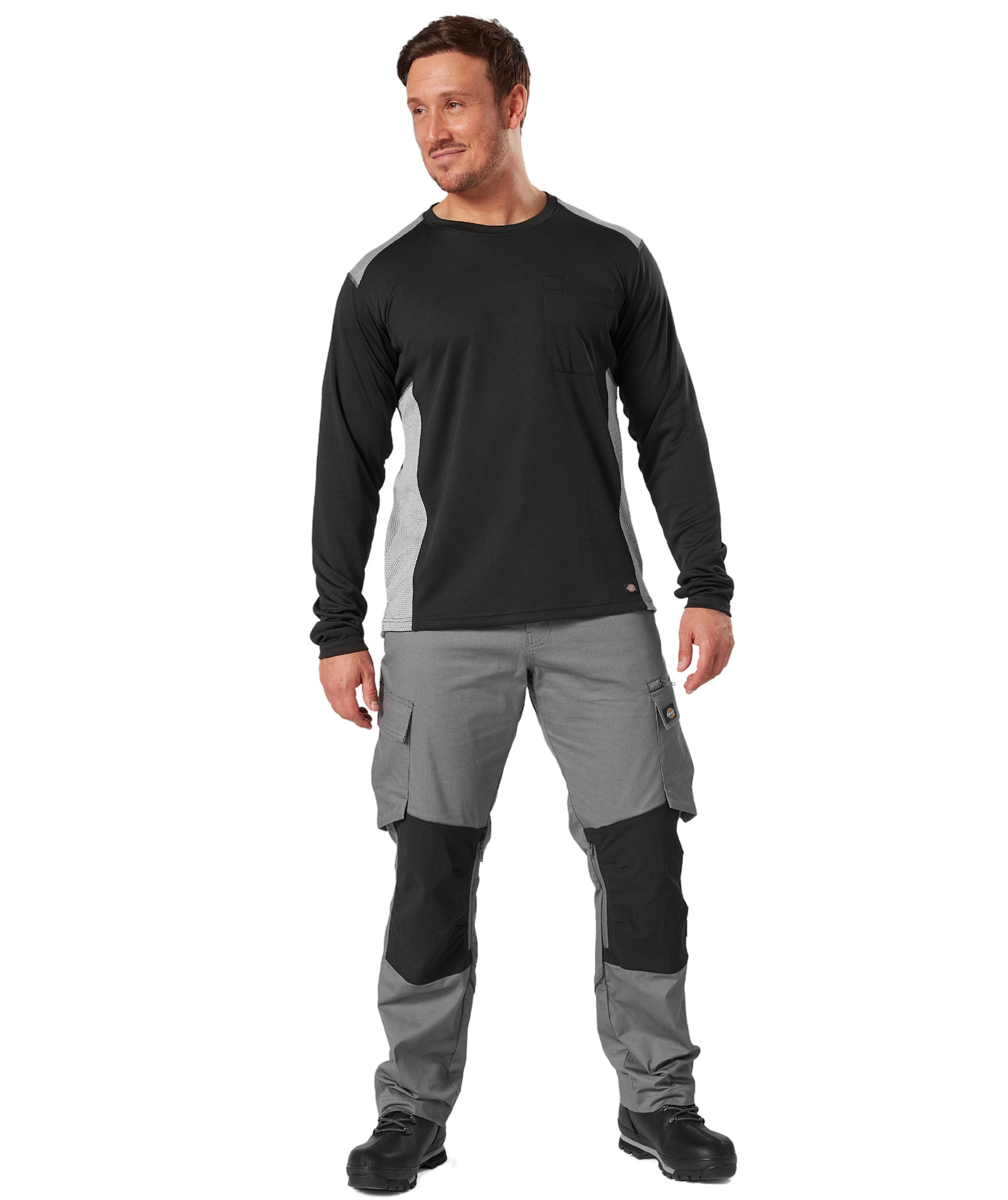 Dickies lang&auml;rmliges T-Shirt, Black, large image number 6