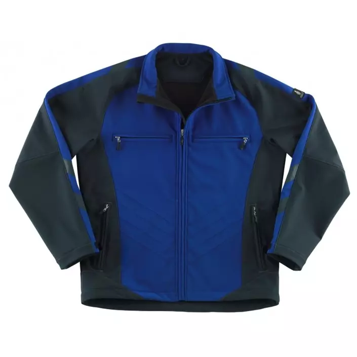 Mascot Unique Dresden softshell jacket, Cobalt Blue/Dark Marine, large image number 1