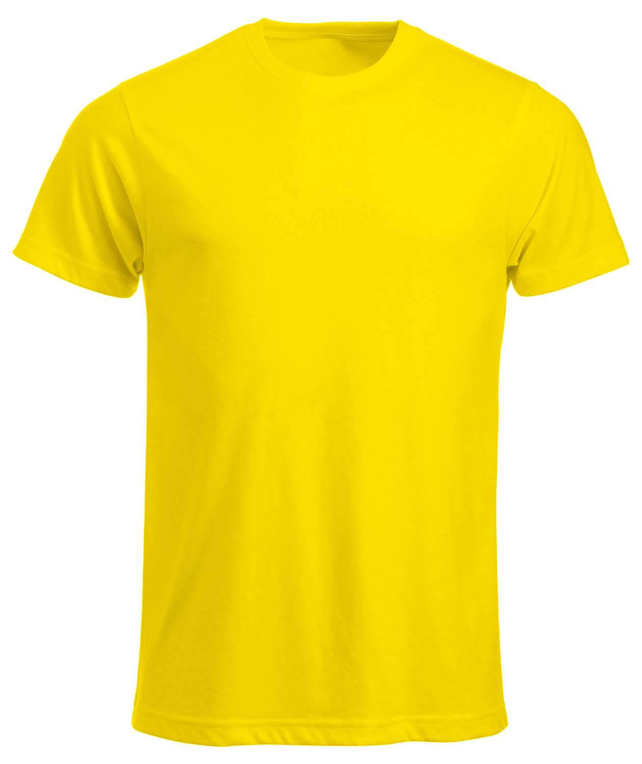 Clique New Classic T-shirt, Lemon Yellow