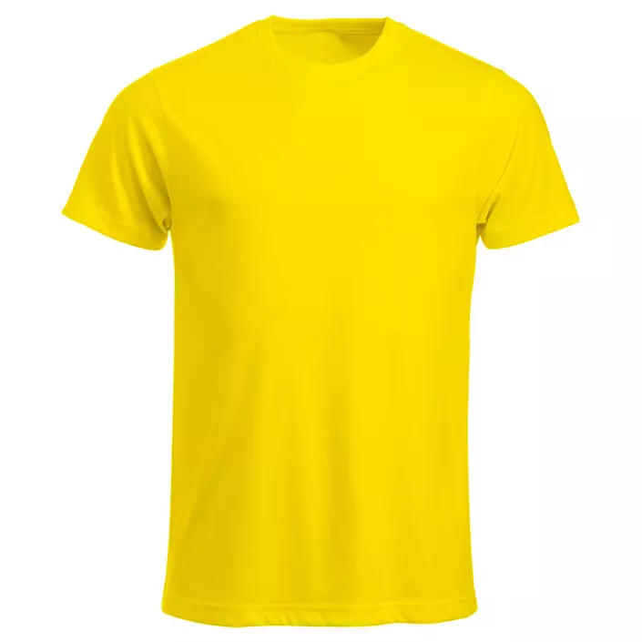 Clique New Classic T-shirt, Lemon Yellow, large image number 0