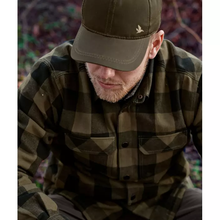 Seeland Canada lined lumberjack shirt, Green Check, large image number 6