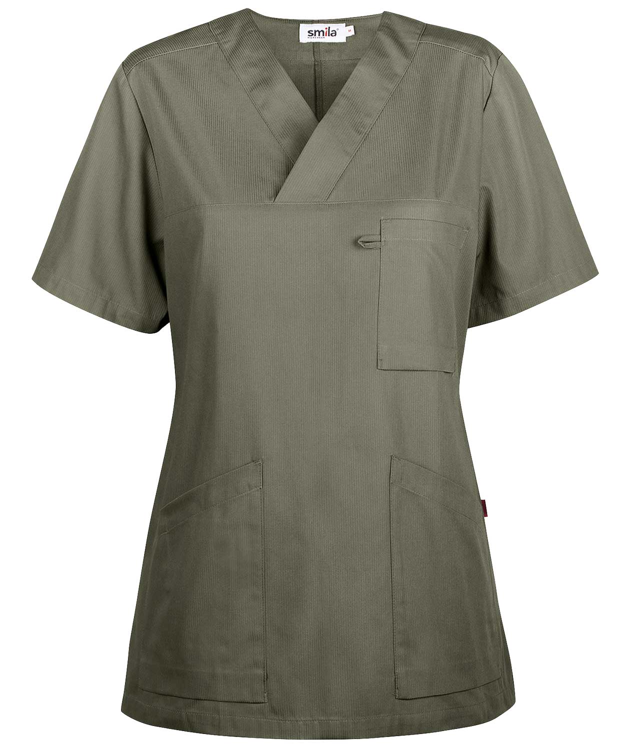 Smila Workwear Alva Damen Kasack, Armee Gr&uuml;n