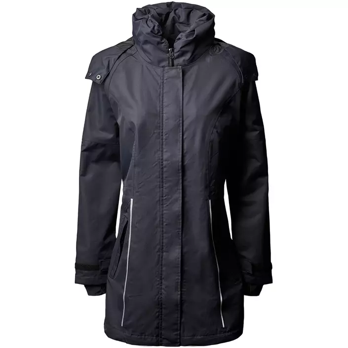 Xplor Care zip-in dame skaljakke, Navy, large image number 2