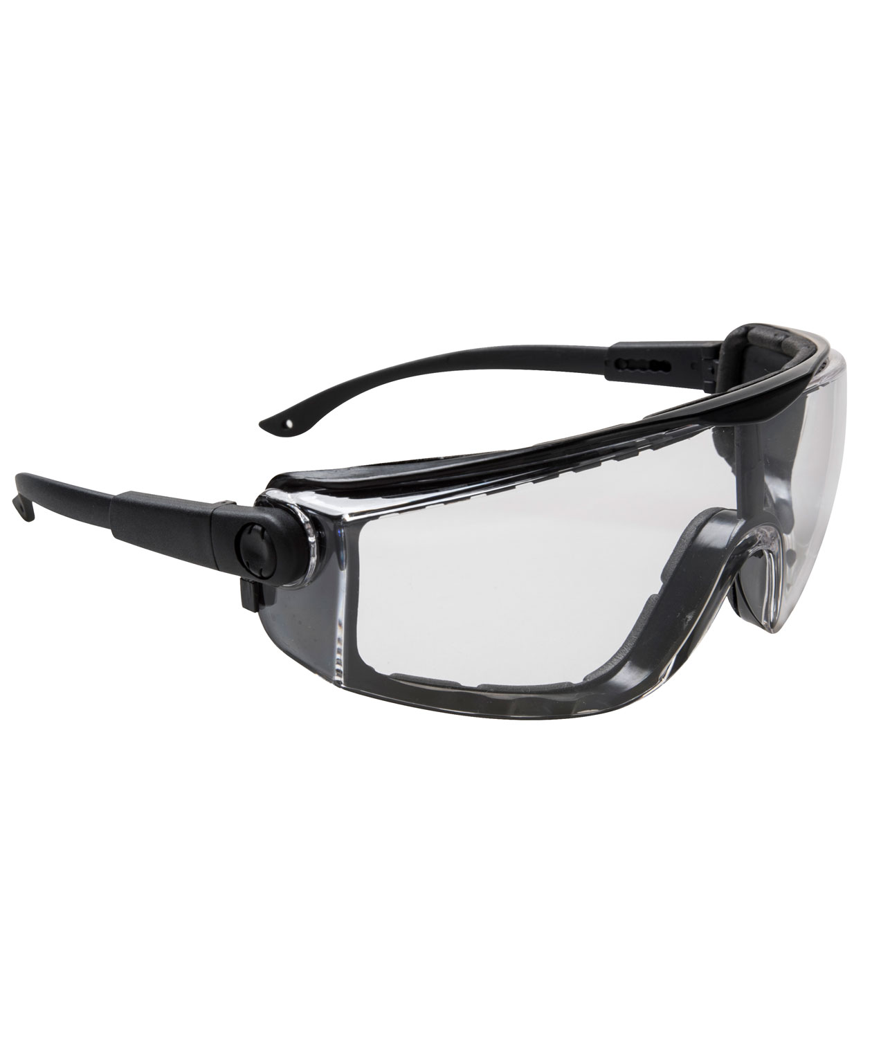 Portwest PS03 Focus safety glasses, Clear, Clear, large image number 0