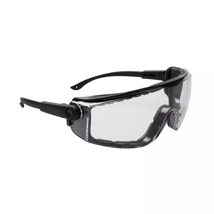 Portwest PS03 Focus safety glasses, Clear, Clear, large image number 0