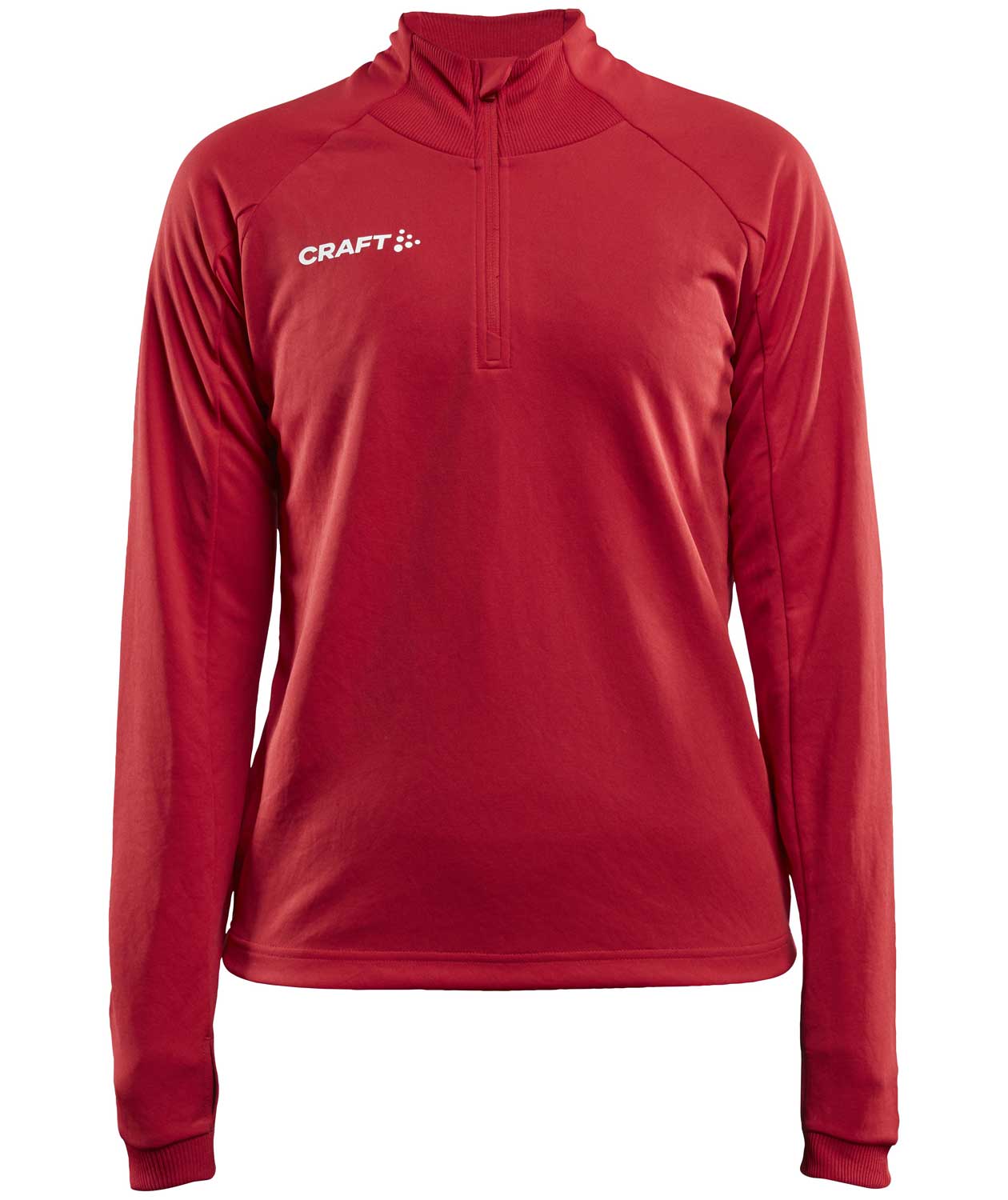 Craft Evolve Halfzip dame sweatshirt, R&oslash;d, R&oslash;d, swatch