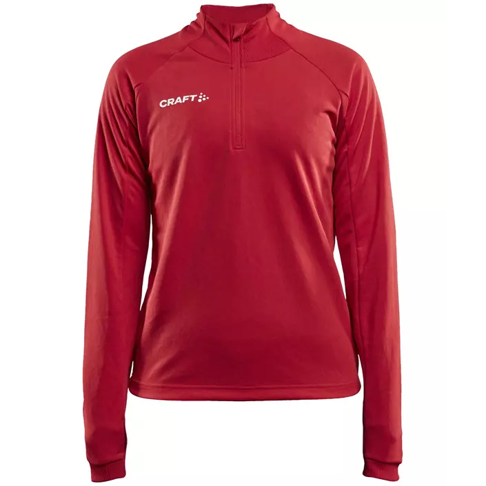 Craft Evolve Halfzip women's sweatshirt, Red, large image number 0