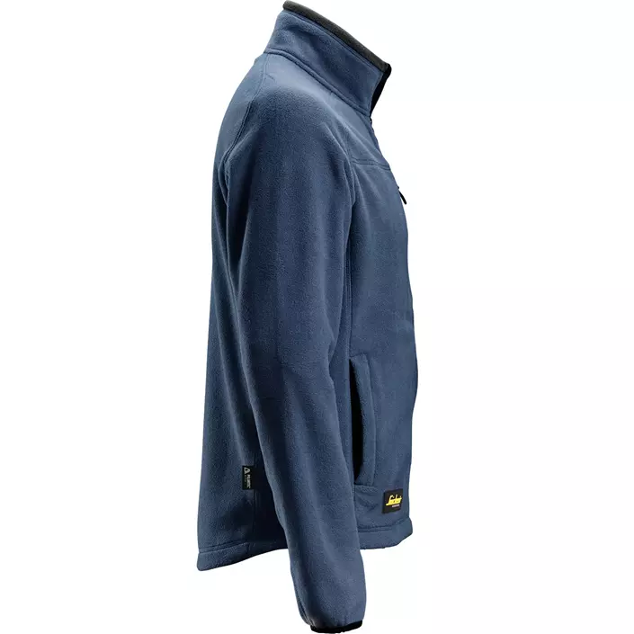 Snickers AllroundWork fleece jacket 8022, Marine Blue/Black, large image number 3