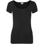 Vero Moda VMMAXI MY SOFT lang dame T-shirt, Black Vero Moda VMMAXI MY SOFT lang dame T-shirt