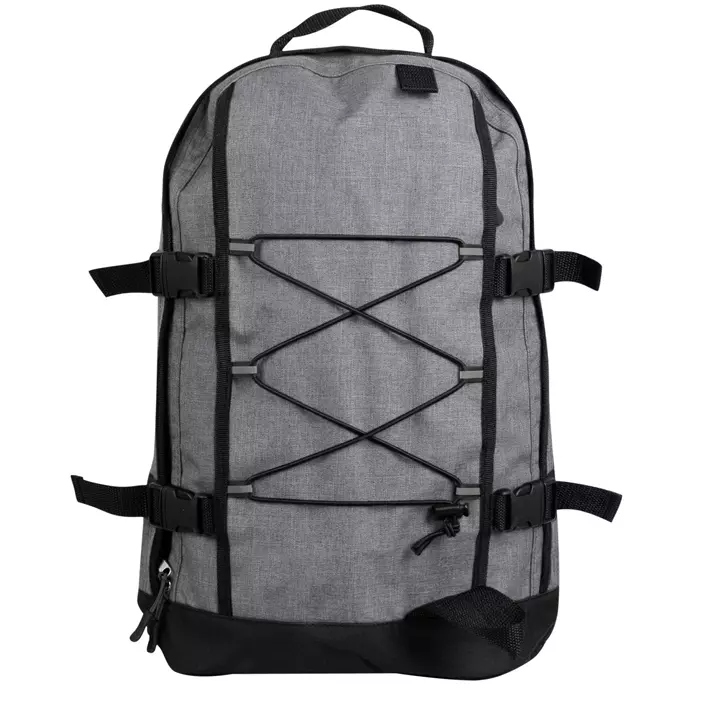 Momenti K2 Urban backpack 25L, Grey Melange, Grey Melange, large image number 0