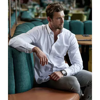 Tee Jays Perfect Oxford skjorte, Hvid