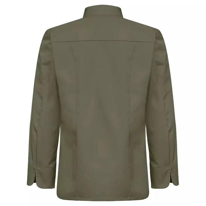 Segers slim fit chefs shirt, Olive Green, large image number 1