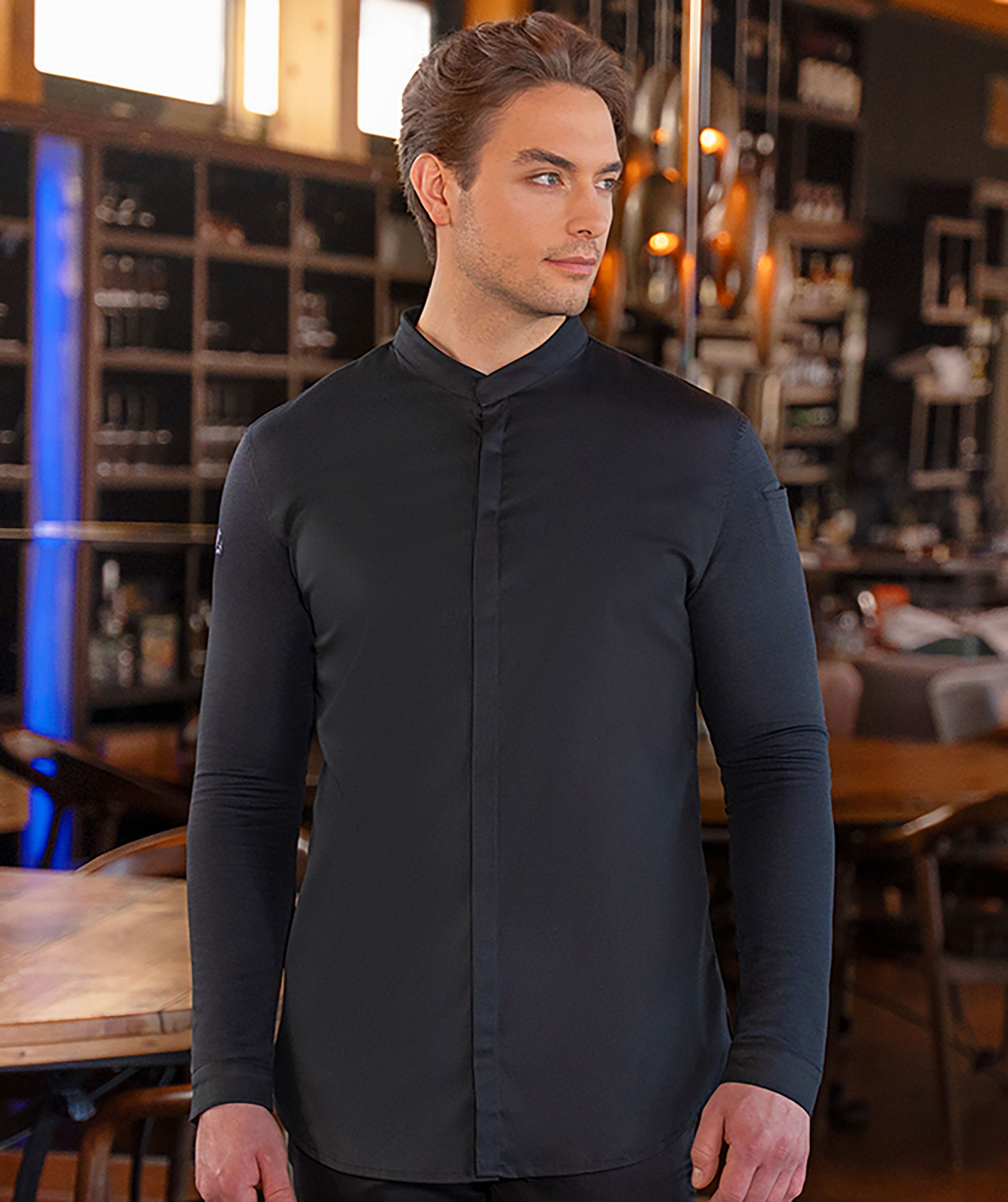 Karlowsky DIAMOND CUT&reg; Avantgarde Kochjacke, Black