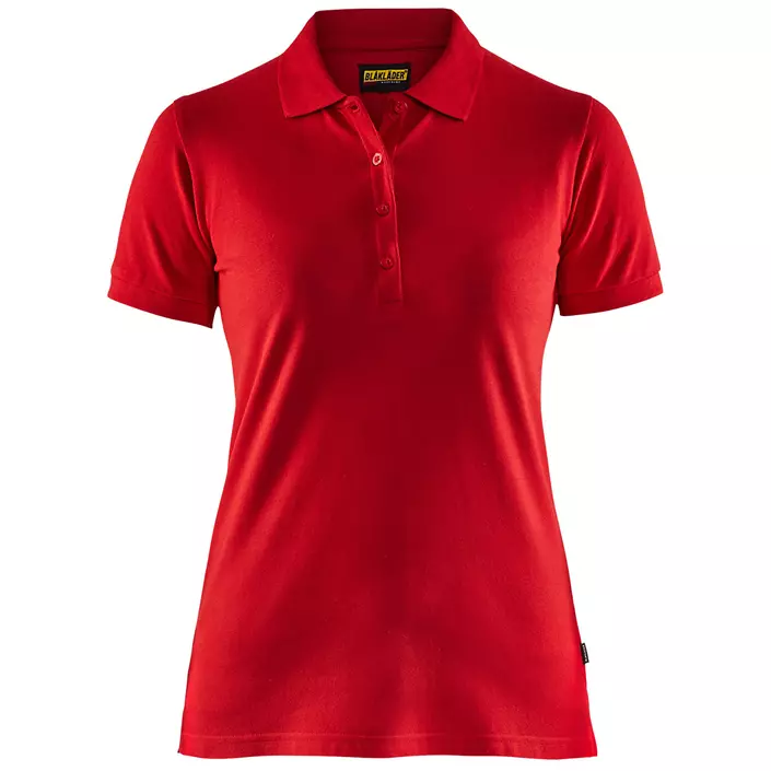 Blåkläder dame polo T-skjorte, Rød, large image number 0