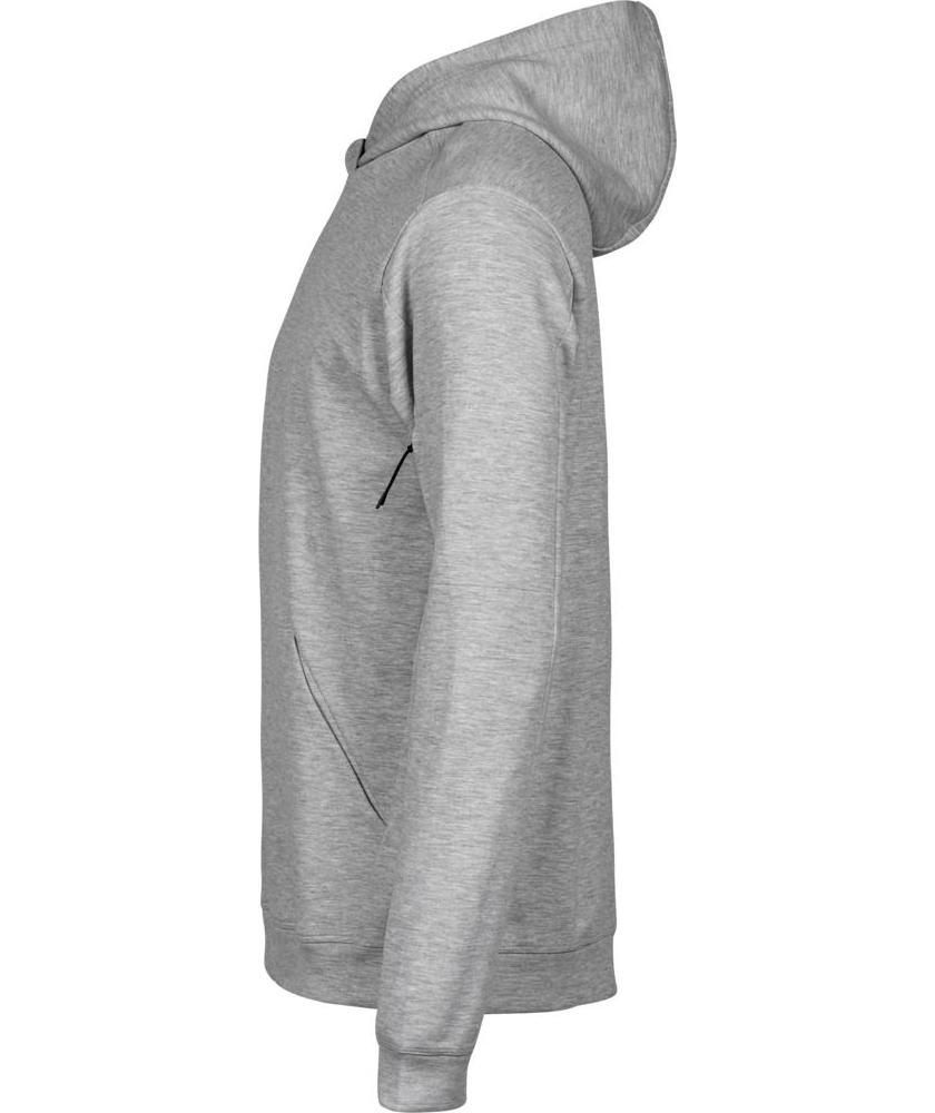 Tee Jays Athletic hoodie, Heather Grey, large image number 3