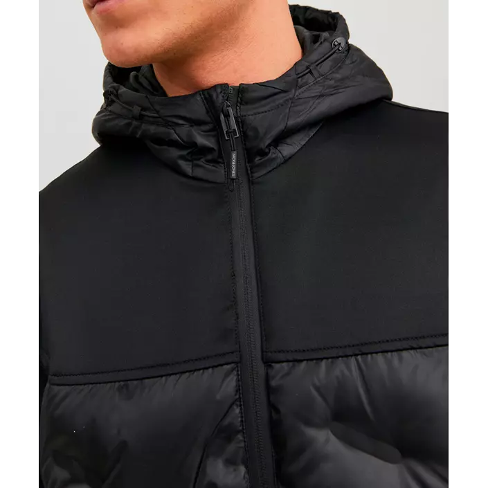 Jack & Jones JJEMULTI HEAT hybrid jacket, Black, large image number 3